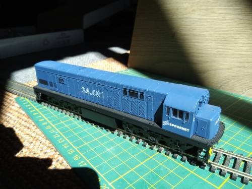 Frateschi Spoornet Class 34 GE Dummy Locomotive