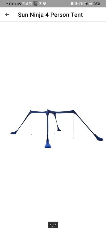 Sun Ninja 4 Person Tent