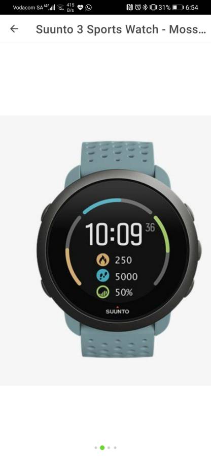 Suunto 3 Sports Watch - Moss Grey