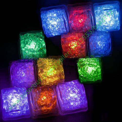 14pcs LED Multi-Coloured Ice Cubes (In Stock)