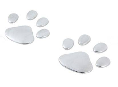 Alloy Decal - Dog Paws (In Stock)