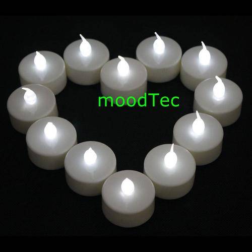 12pcs LED Tea Light Candle (White) (In Stock)