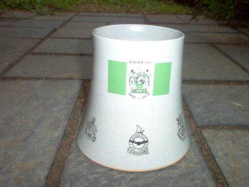 LARGE RHODESIAN BEER TANKARD 1890-1979