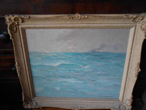 JOHN FERGUSON OIL ON BOARD.