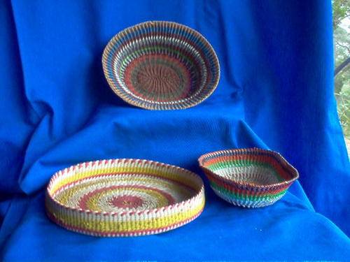 HAND CRAFTED AFRICAN BASKETS