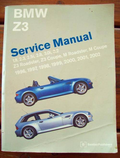 BMW Z3 Service Manual: 1996-2002: Including Z3 Coupe, M Coupe, M Roadster - Bentley Publishers