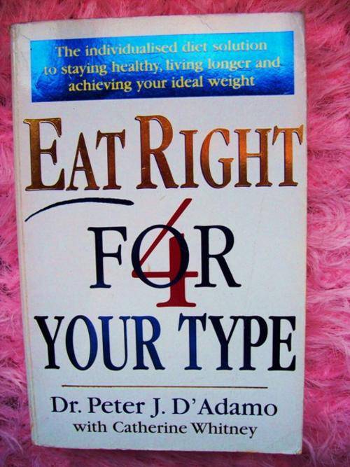 Eat Right 4 Your Type