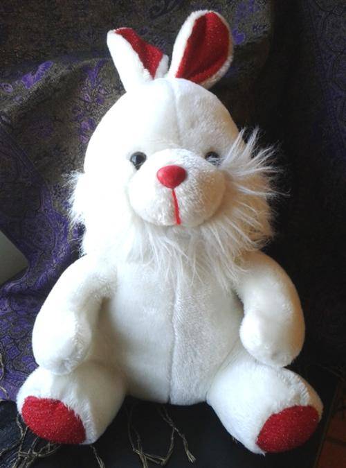 Snowy the Large Soft Bunny with floppy ears!  Special!