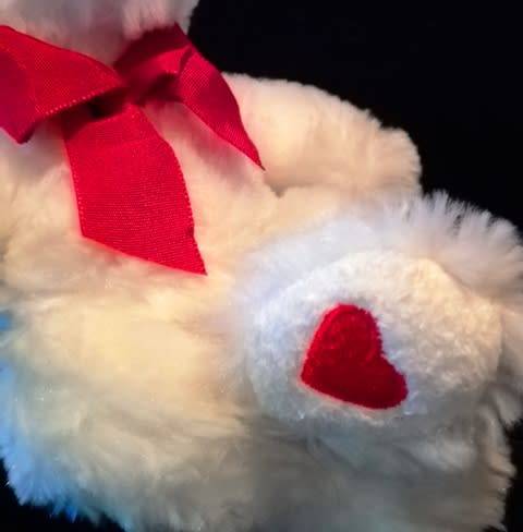 Russ Berrie - Lovey the Valentine Teddy Bear!  Cute small bear.