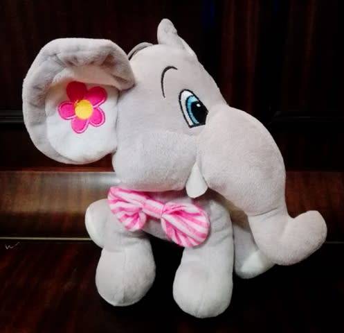 Beautiful Elephant for a Baby Girl!  Soft toy!