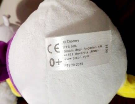 Disney's Daisy Duck Plush Soft Toy!  40cm Tall.