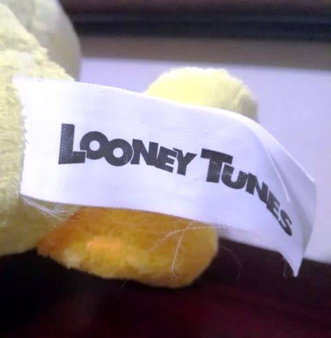 Looney Tunes.  Tweety the Canary - Plush Toy.  Big Headz!