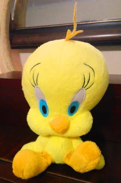 Looney Tunes.  Tweety the Canary - Plush Toy.  Big Headz!