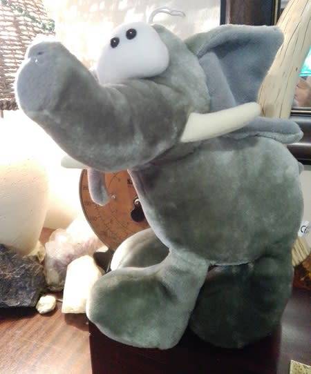 Funky Ellie Elephant.  Beautiful Plush Extra Soft Toy!  26cm.