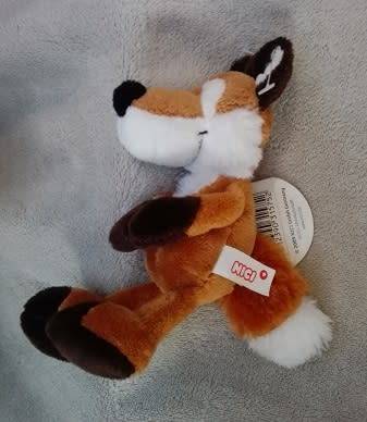 Nici Forest Friends Frederic Fox. Beanbag Key Chain Keyholder!