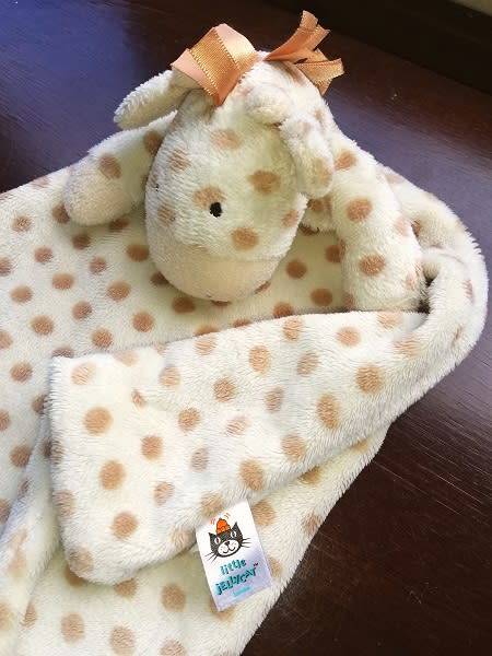 Little Jellycat Baby Zebra! Soft, Plush Baby Comforter/Toy Blanket.