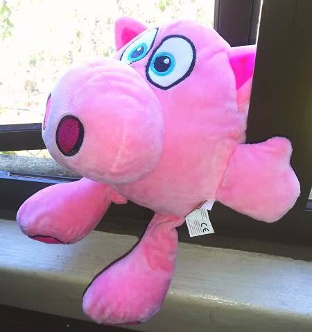 Imported Crazy Pets.  Super soft Emma the Piggy.  30cm.