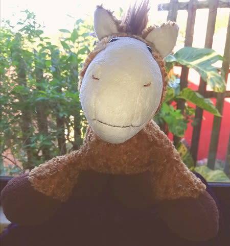 "My Best Friend" designed by Sigikid. Beautiful Hoppity the Horse Soft Toy! 30cm.