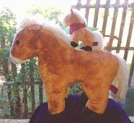 Holly the Horse and Baby Nixe! Spiegelburg Pony Pals Plush Soft Toys!  Cheap!