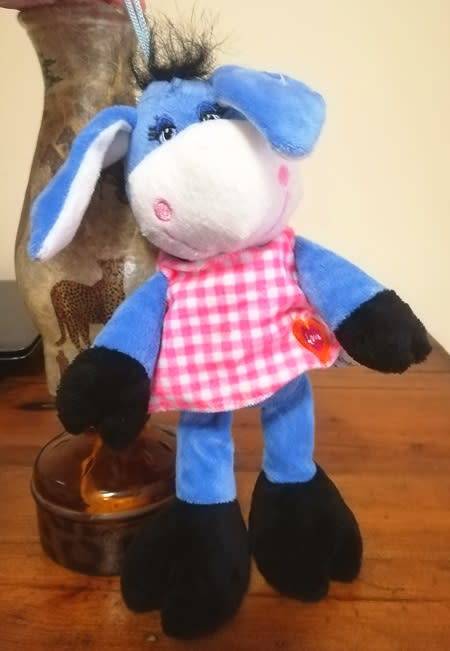 Plonkey, a plush Donkey soft toy from Laurana! Special Price! 30cm.
