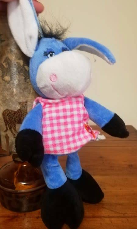 Plonkey, a plush Donkey soft toy from Laurana! Special Price! 30cm.