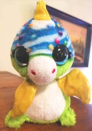 NICI Sirup `Candy Dragon` Blu Bibi Plush Toy Super Plush Soft Toy. 16cm.