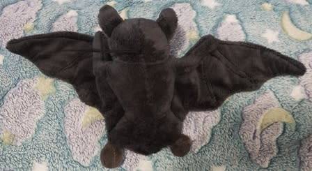 Gomez the Bat plush, soft toy. 18cm.