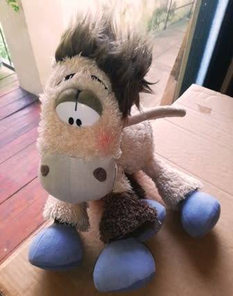 Vintage Diddl Galupy Horse Depesche. Great little handbag and toy! 35cm.