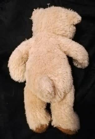Biggles the Bear for Baby with a rattle in tummy. 30cm. Cuteness!