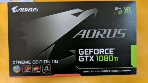 GIGABYTE GV-N108TAORUS X-11GD AORUS GeForce GTX 1080 TI Xtreme Edition 11GB GDDR5X Video Card
