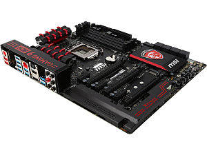 MSI Z97-Gaming 9 ACK Plus !! i7 4790 K 4.5 Ghz CPU and 8 GB Corsair Dominator Platinum 2333 Mhz RAM