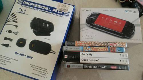 PSP3000 plus 5 games