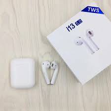 I13 TWS WIRELESS EARPHONES(AIRPOD REPLICA) BLUETOOTH V5 NEW#FRIDAY SALE!!(ORIGINAL TWS BLUE BOX)