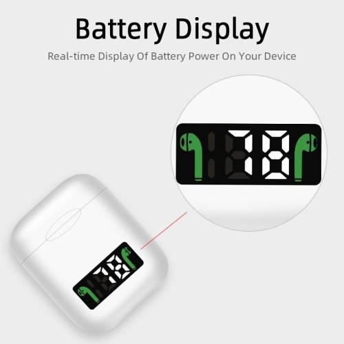 i99 TWS WIRELESS EARPHONES!+WIRELESS CHARGING CASE,BLUETOOTH V5 #CLEARANCE SALE!!(HAS SCREEN)AIRPOD