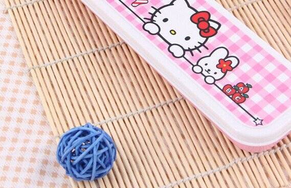 Hello Kitty Lunch Cutlery Set (Fork, Spoon and Chopstick)