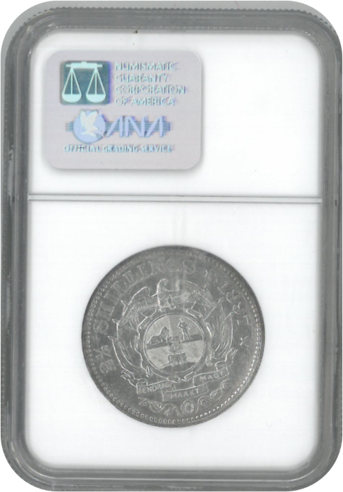 1897 South African 2.5 Shilling