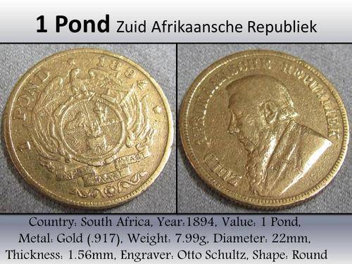 1894 1 POND GOLD