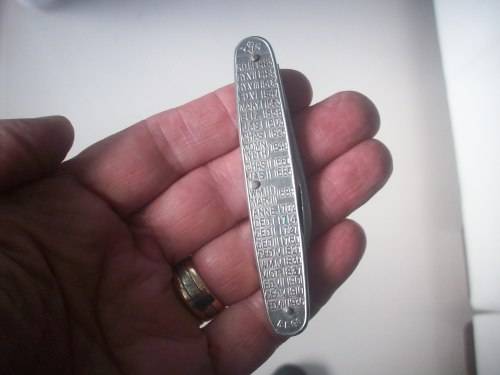 Penknife - Kings and Queens of England - unusual!