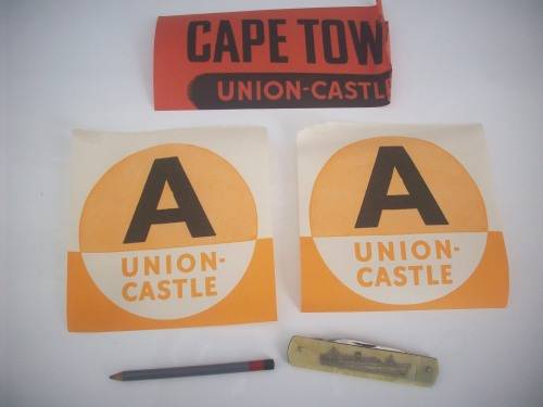 Union Castle Memorabilia - "Stirling Castle"....