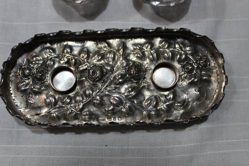 Sterling silver Inkwell - 1899 - incredible condition!