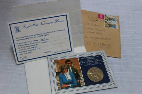 Royal Wedding 1981 Proof coin - encapsulated - original packaging......