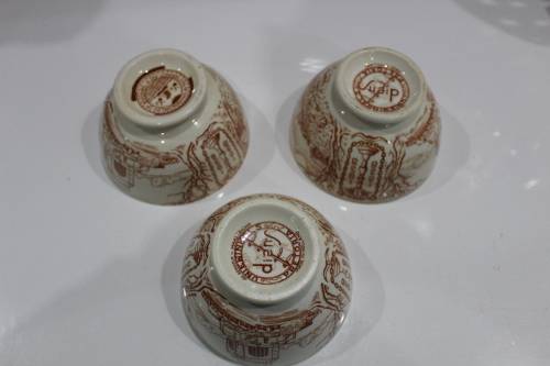 Voortrekker 1938 centenary bowls x 3 - Includes the rarer one! - see below