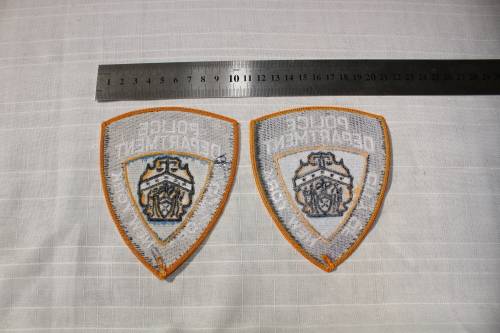 New York Police Department GENUINE patches x 4!!