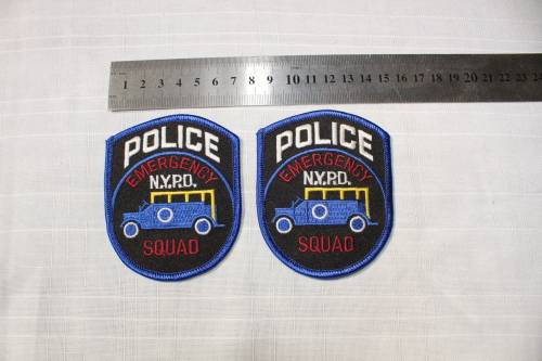 New York Police Department GENUINE patches x 4!!