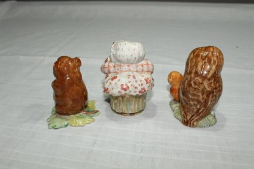 Beatrix Potter figurines - I'll take R 600 for all three!!!
