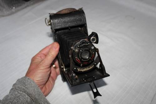 Voigtlander vintage, folding camera - excellent condition!