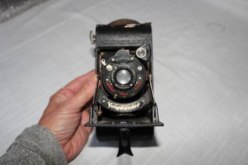 Voigtlander vintage, folding camera - excellent condition!