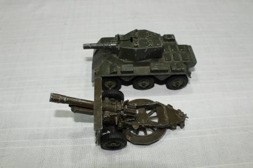 The Crescent Toy Company - Field Gun and Saladin Armoured Car - see below.....