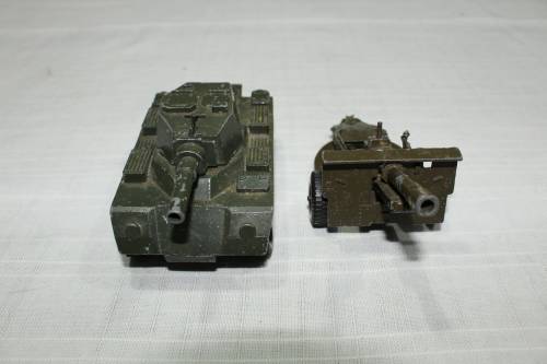 The Crescent Toy Company - Field Gun and Saladin Armoured Car - see below.....