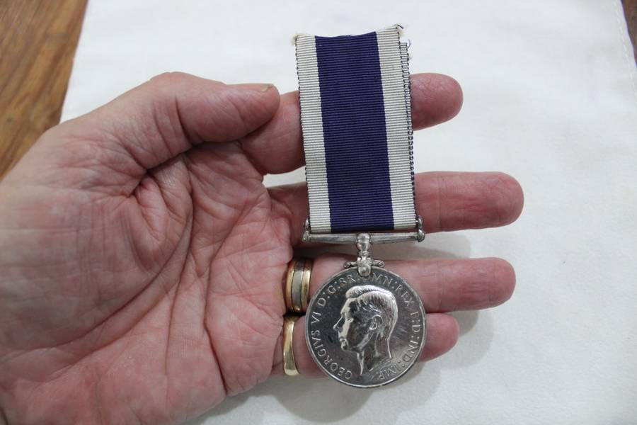 FOR ErrSrr1617 ONLY - Royal Navy  Long Service and Good Conduct medal